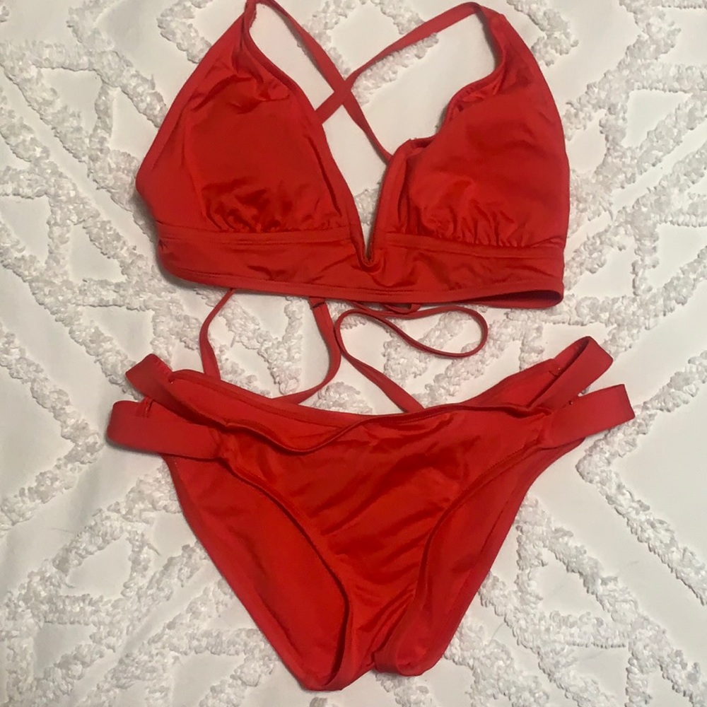 Red bikini